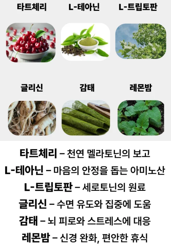 네이토닌 효과, 성분