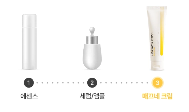 매끄네크림 사용법