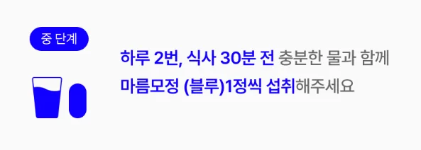 펜트라민 마름모정 복용법