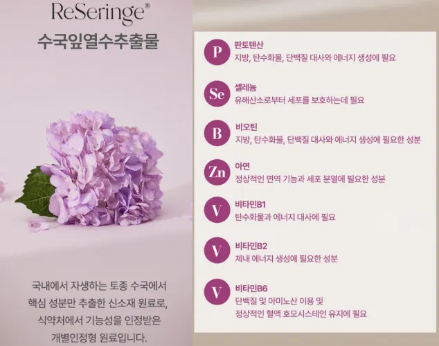 슬림앤글림 성분